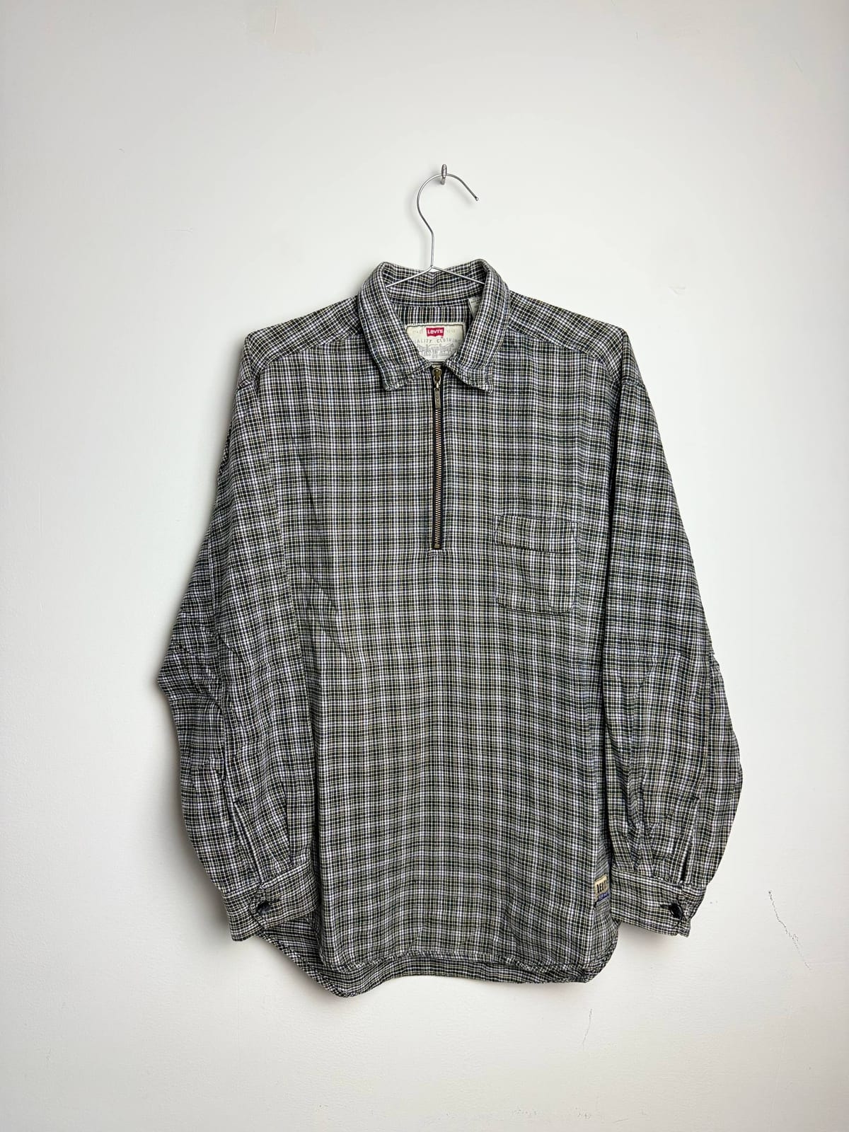 Levi’s Half-Zip Check Shirt