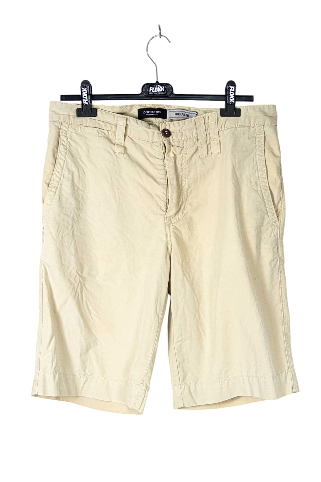 Docker Beige Chino Shorts