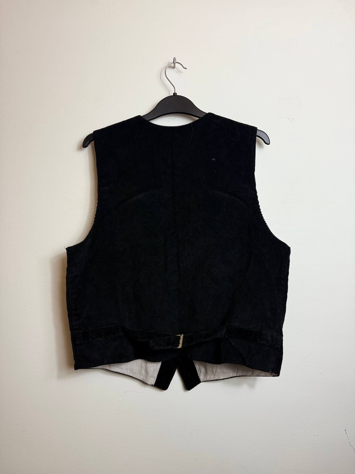 Vintage corduroy vest “America”, made in Italy