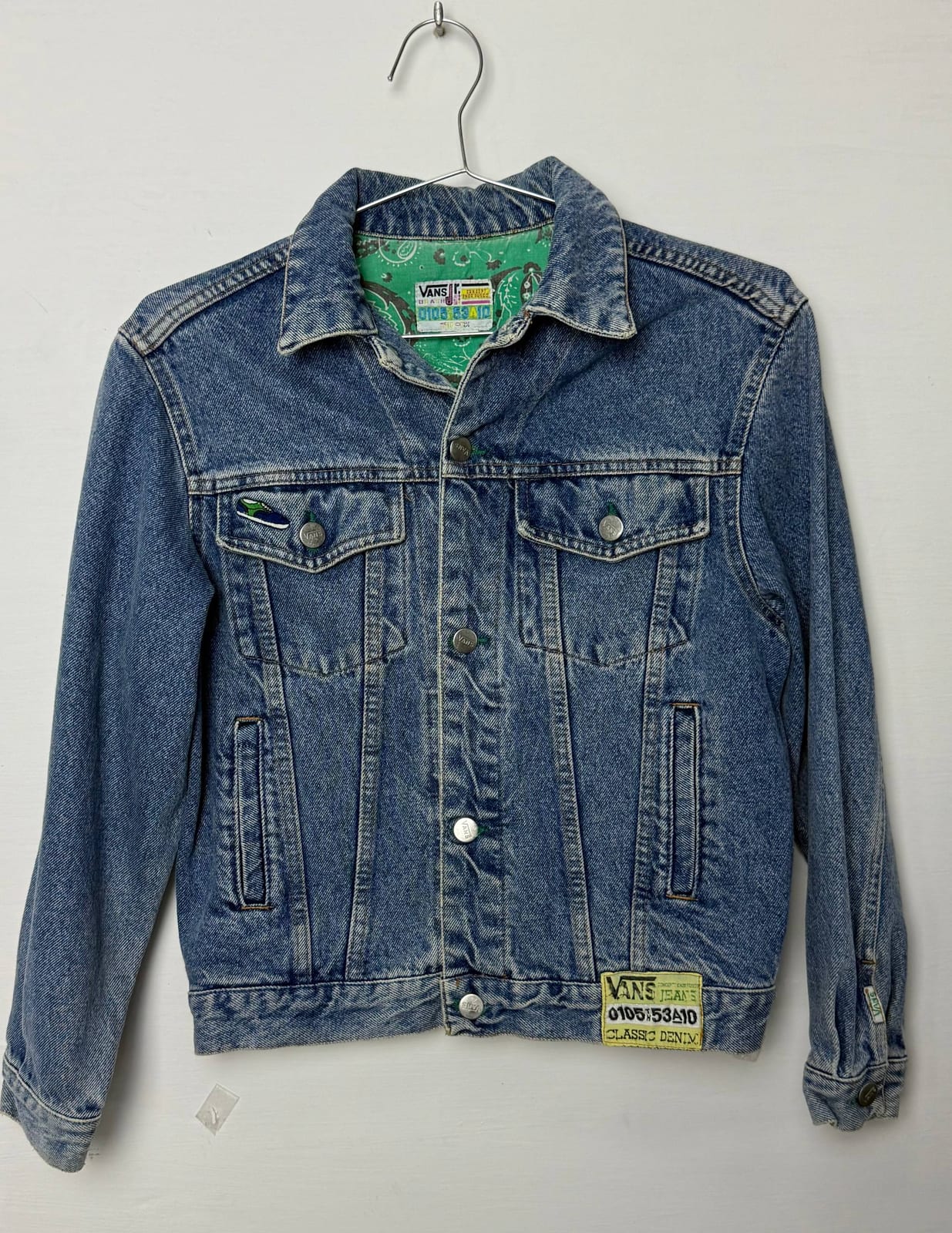 Vans Denim Jacket - Michael Jackson Patch