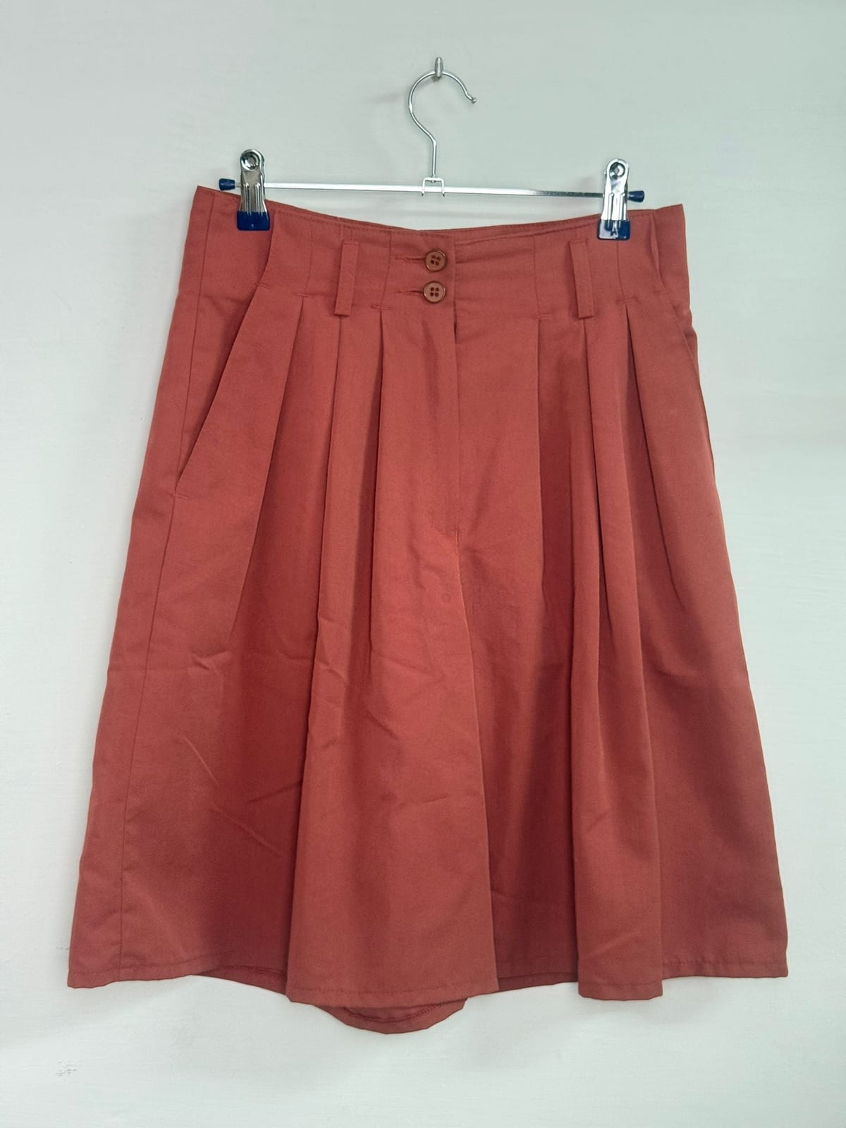Trevira Terracotta Red Skirt.