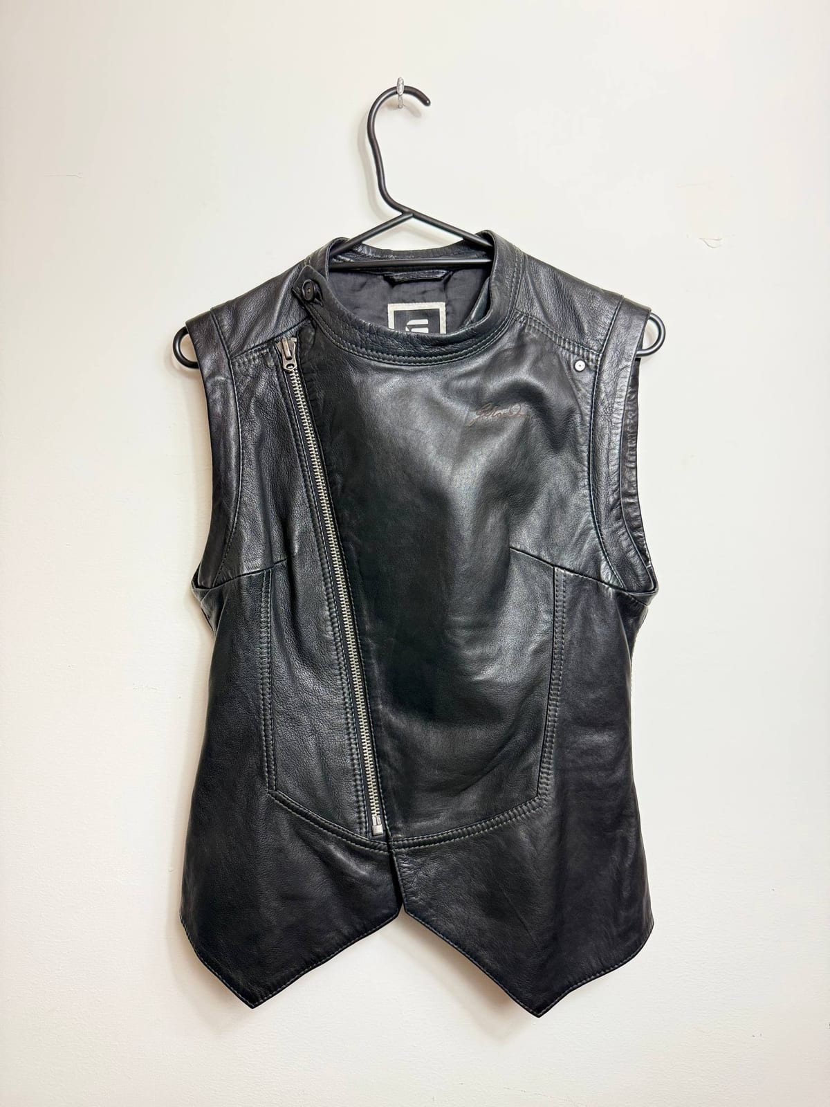 G-Star RAW Leather Vest