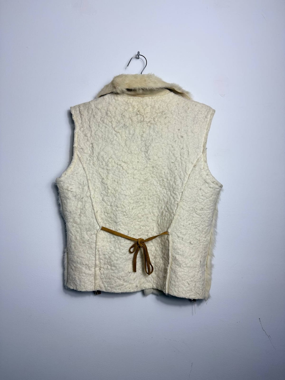 Shearling-style vest by Chocolat