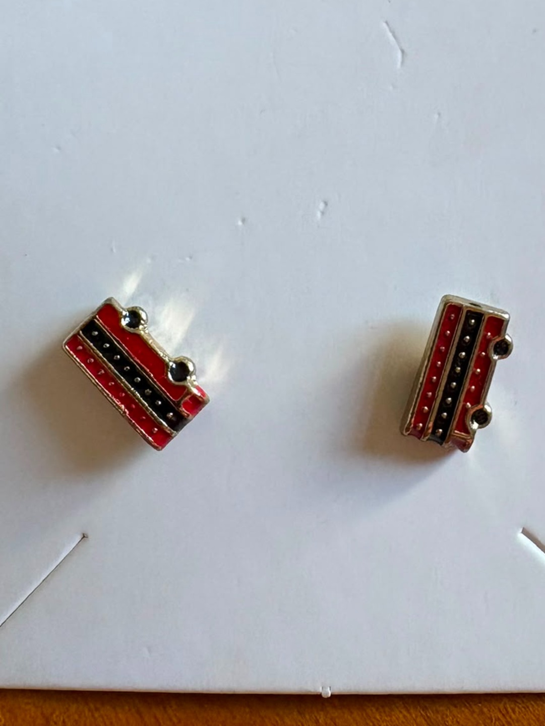 British Double Decker Earrings
