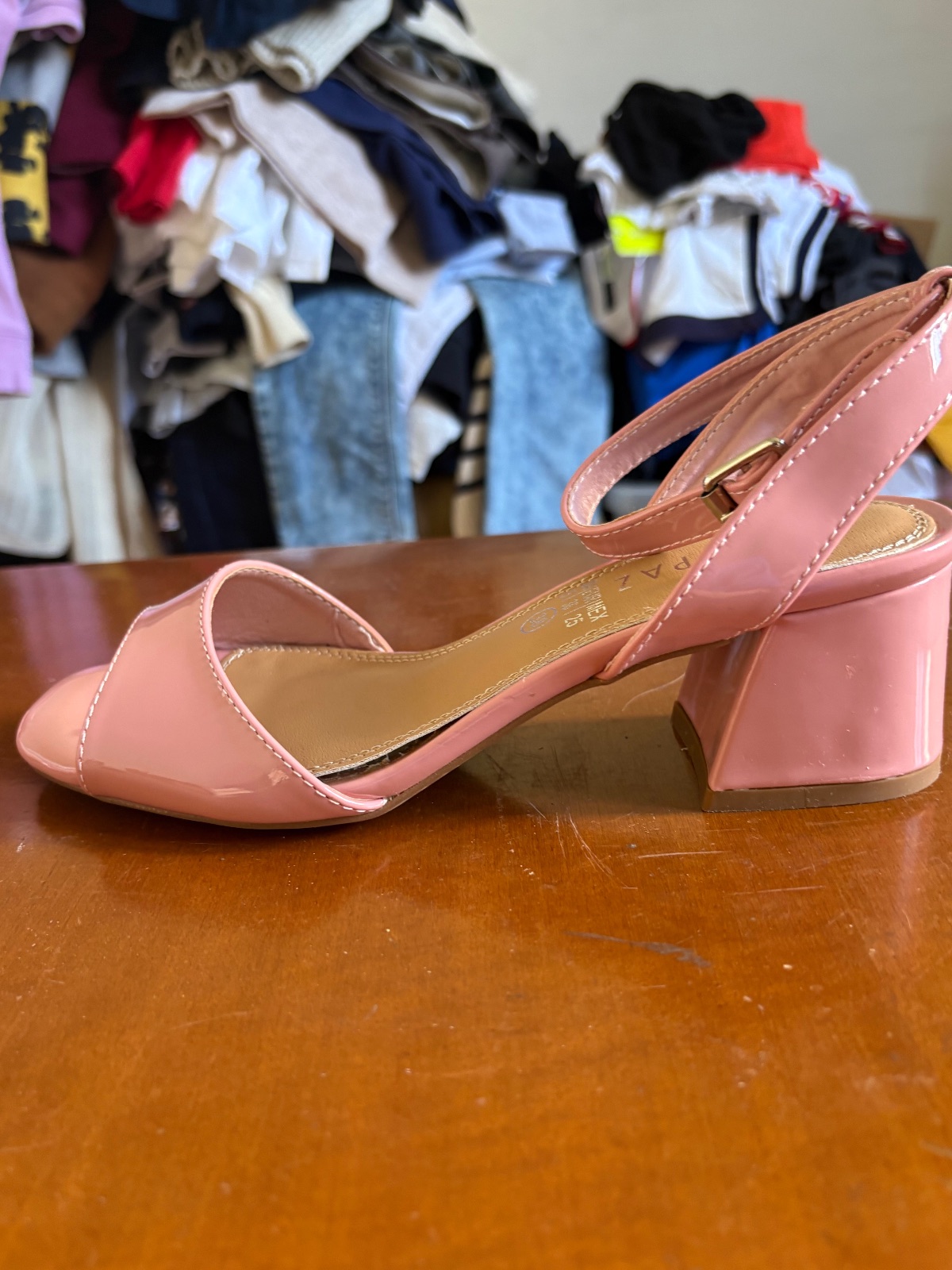 Pink Ankle-Strap Sandals