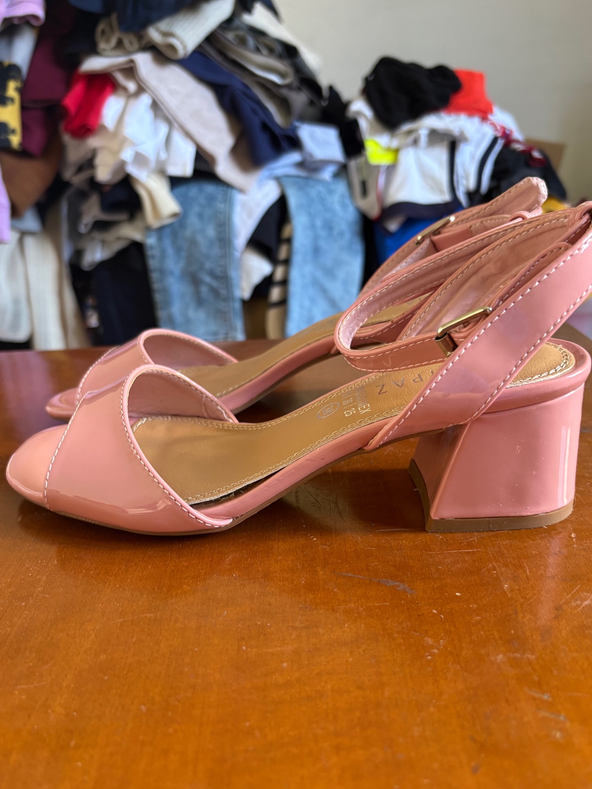Pink Ankle-Strap Sandals