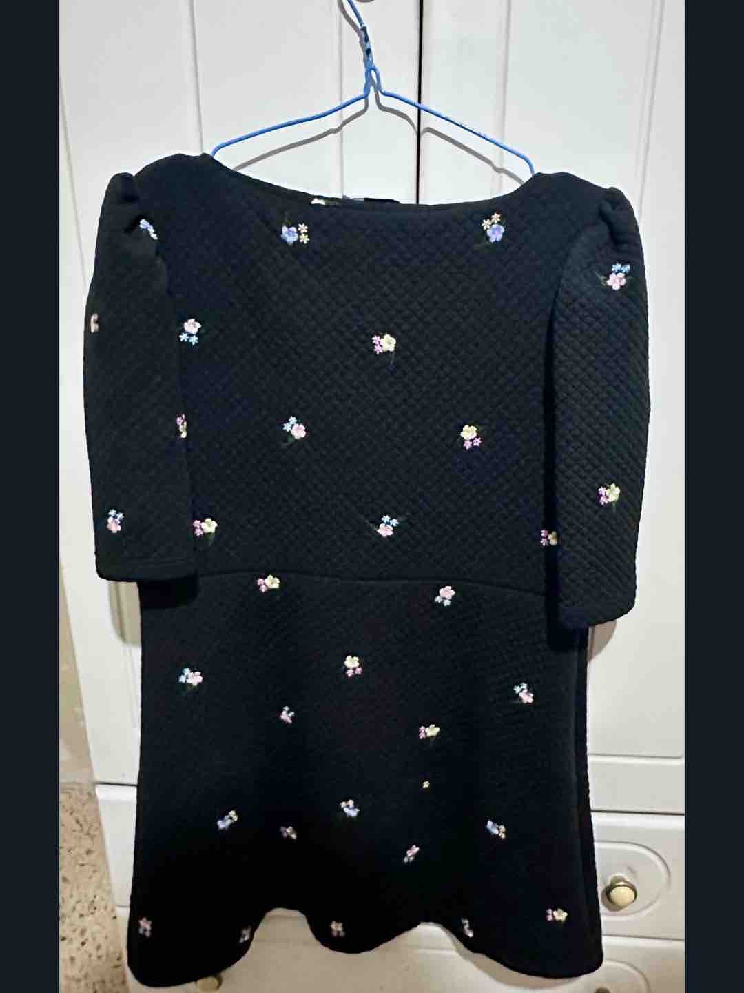 Asos quilted floral embroidered summer dress  