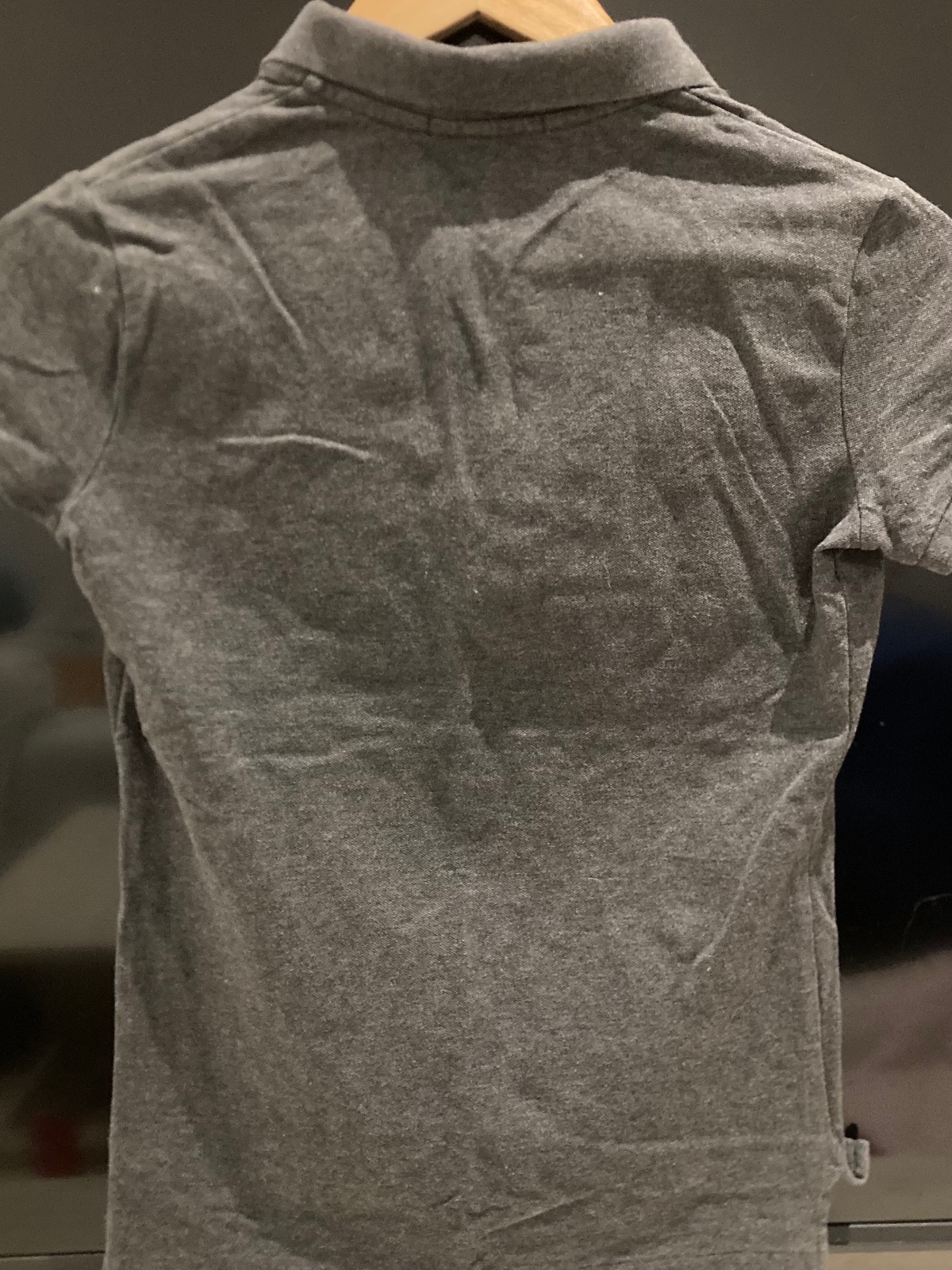 Ralph Lauren Dark Grey Polo Shirt (Big Pony Logo)