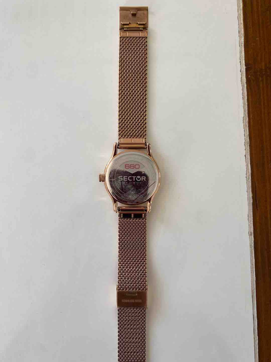 Sector 660 Rose Gold Stainless Steel Watch