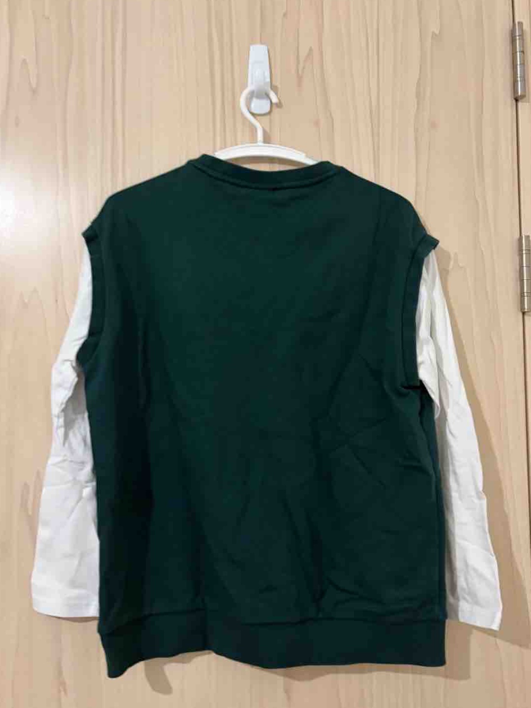 New Balance layered effect sweatshirt