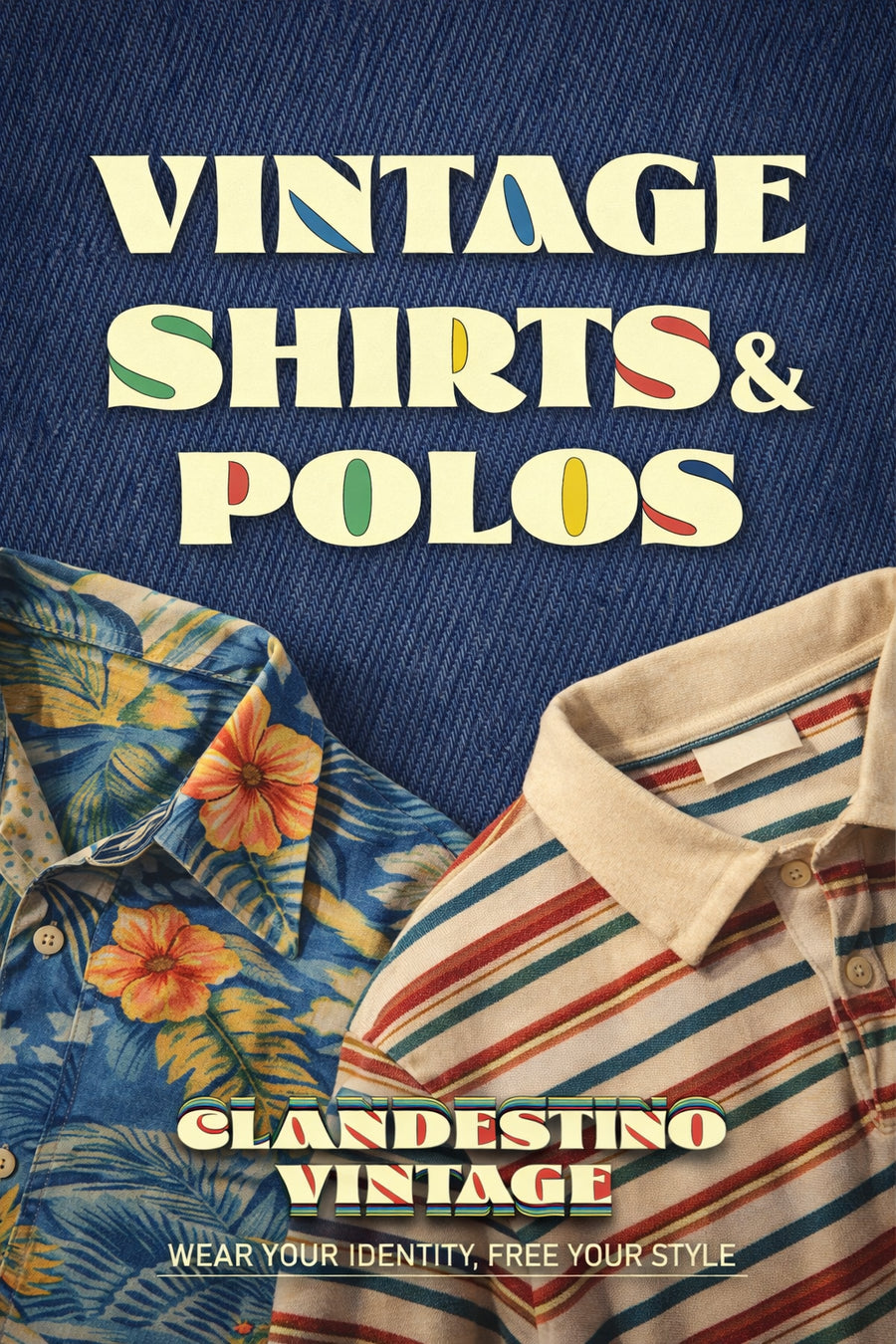 VINTAGE SHIRTS & POLOS