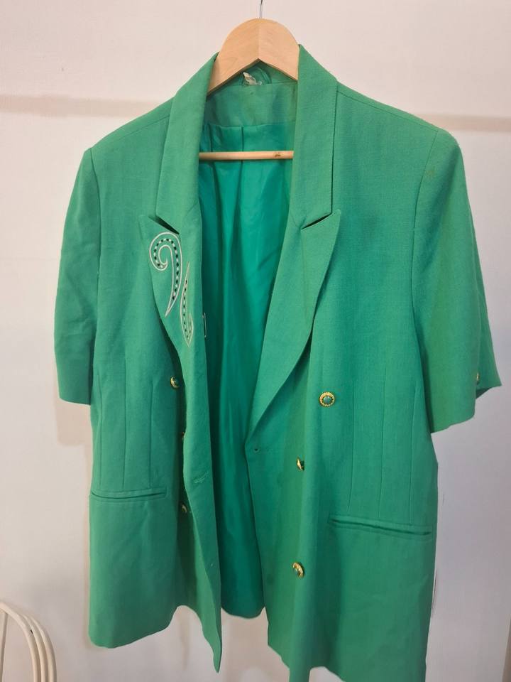 80's Green Blazer