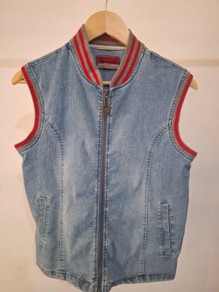 Jeans Sleevless Jacket