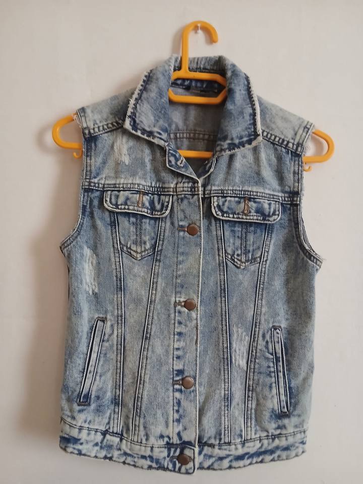 Denim vest